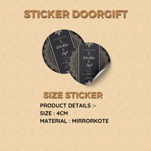 Sticker Doorgift - Image 2
