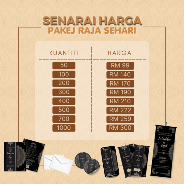 Pakej Raja Sehari - Image 2